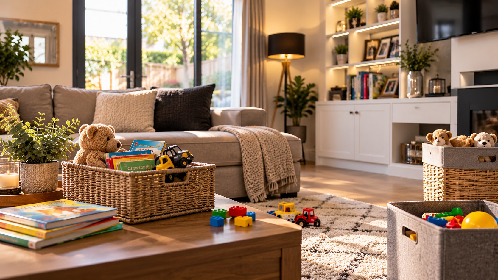 Welcoming clean home